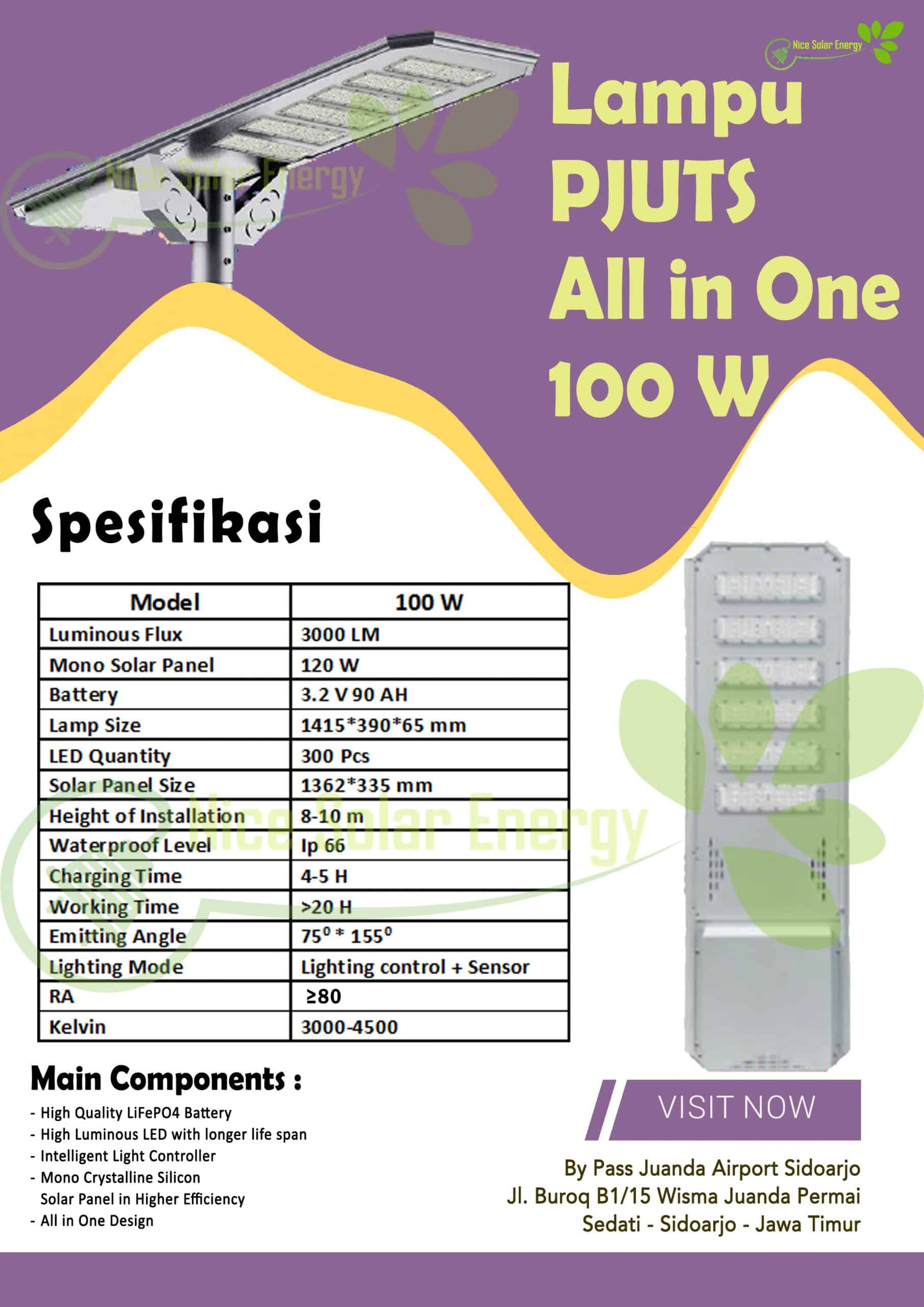 PJUTS all in one 100W