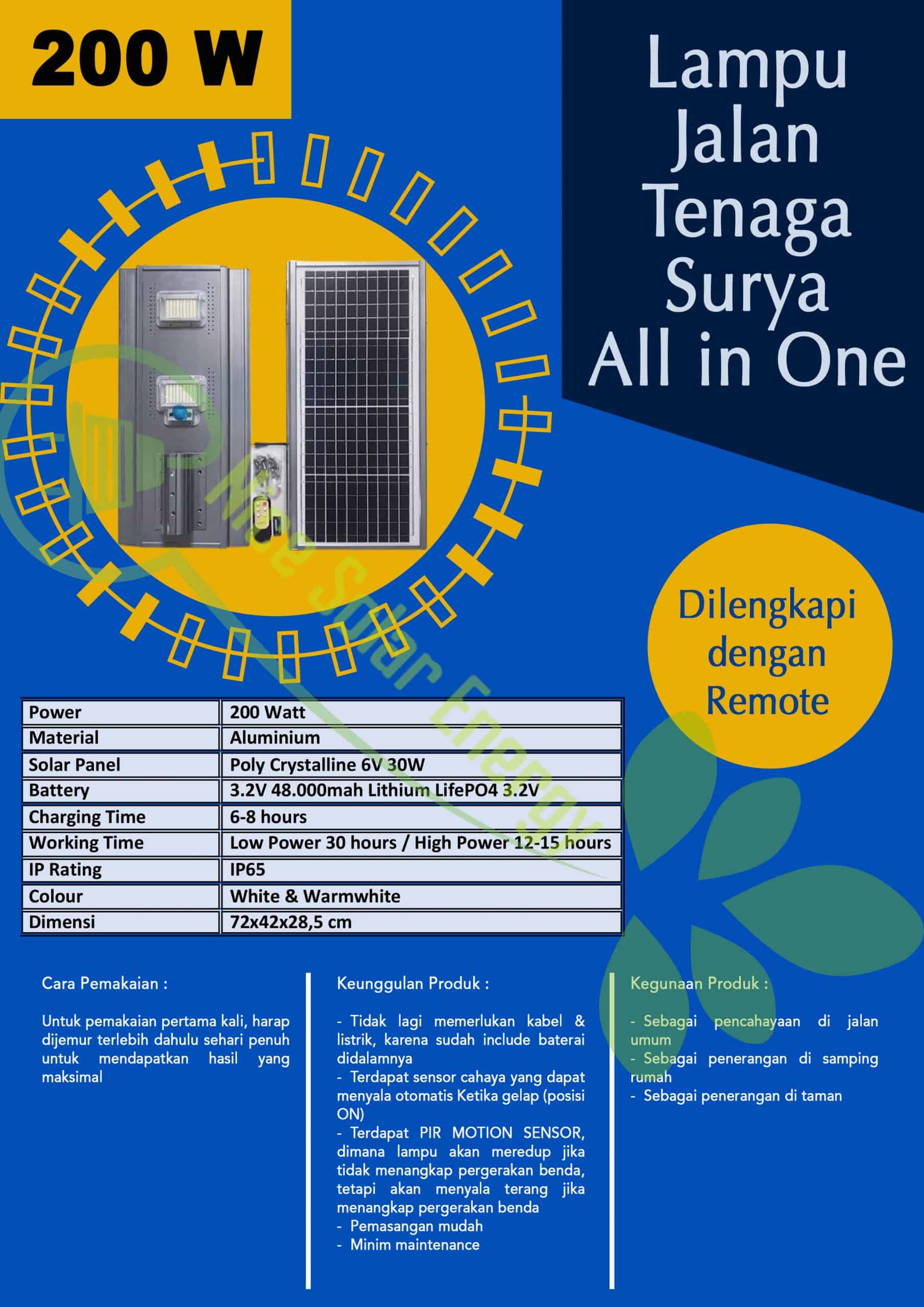 PJUTS all in one 200W